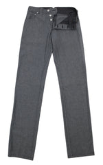 Cesare Attolini Gray Solid Pants - Slim - 29/45 - (CA11220B1311)