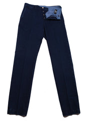 Cesare Attolini Denim Blue Solid Jeans - Slim - 34/50 - (1173)