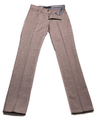 $695 Cesare Attolini Light Brown Solid Jeans - Slim - 35/51 - (CA522243)