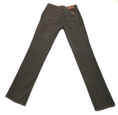 Cesare Attolini Brown Solid Cotton Pants - Slim - (1055) - Parent