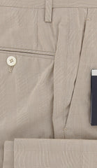 Donnanna Beige Plaid Pants - Slim - 40/56 - (LAZIO936175)