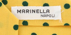 E. Marinella Yellow Polka Dot Tie - 3.75" x 56" - (EMTIEX103)