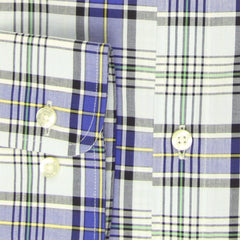 Etro Blue Plaid Cotton Shirt - Extra Slim - (MB) - Parent
