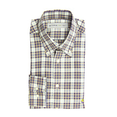 Etro Beige Plaid Cotton Shirt - Extra Slim - (GQ) - Parent