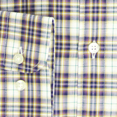 Etro Beige Plaid Cotton Shirt - Extra Slim - (GQ) - Parent