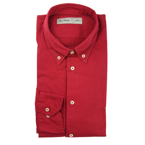 Etro Red Shirt - Slim