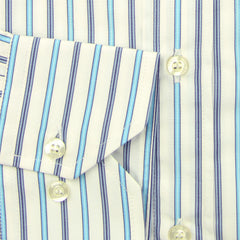 Etro Blue Striped Cotton Shirt - Slim - (HA) - Parent