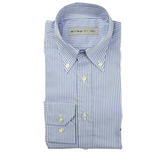 Etro Blue Striped Shirt - Slim - Size 14 1/2 (US) / 37 (EU) - (SHRTX15)