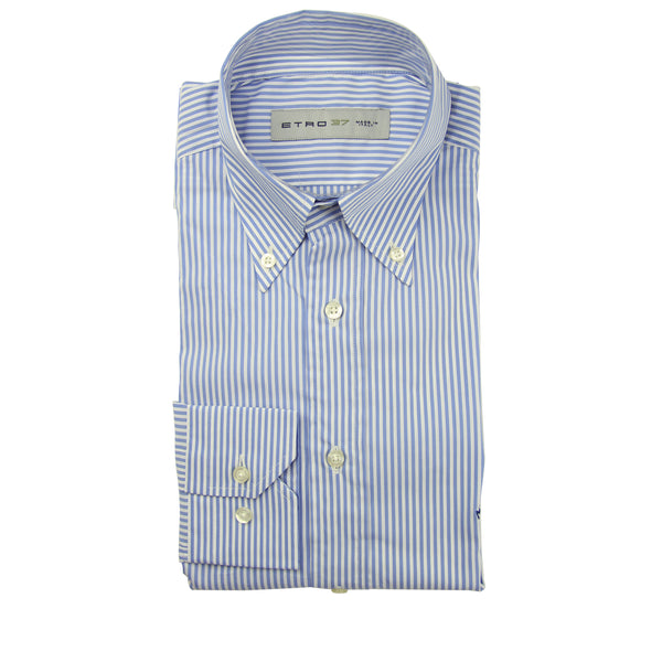 Etro Blue Striped Shirt - Slim - (SHRTX15) - Parent