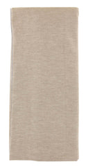 Fiori Di Lusso Beige Solid Cashmere Blend Long Scarf - 81" x 12.5" (919)