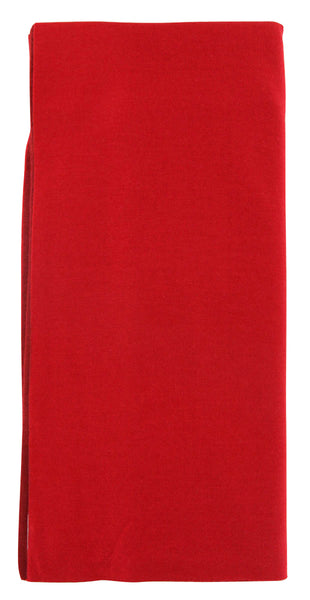 Fiori Di Lusso Red Solid Cashmere Blend Long Scarf - 81" x 12.5" (920)