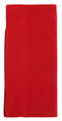 Fiori Di Lusso Red Solid Cashmere Blend Long Scarf - 81" x 12.5" (920)