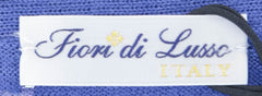 Fiori Di Lusso Blue Cashmere Blend Cardigan - (729) - Parent
