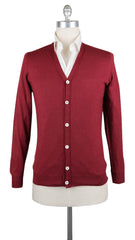 Fiori Di Lusso Red Cashmere Blend Cardigan - (716) - Parent