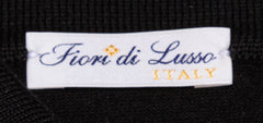Fiori Di Lusso Black Cotton Polo - (1701) - Parent