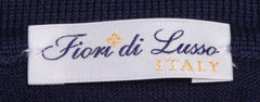 Fiori Di Lusso Midnight Blue Cotton Polo - (1702) - Parent