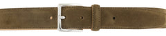 Fiori Di Lusso Light Brown Suede Belt - (125) - Parent