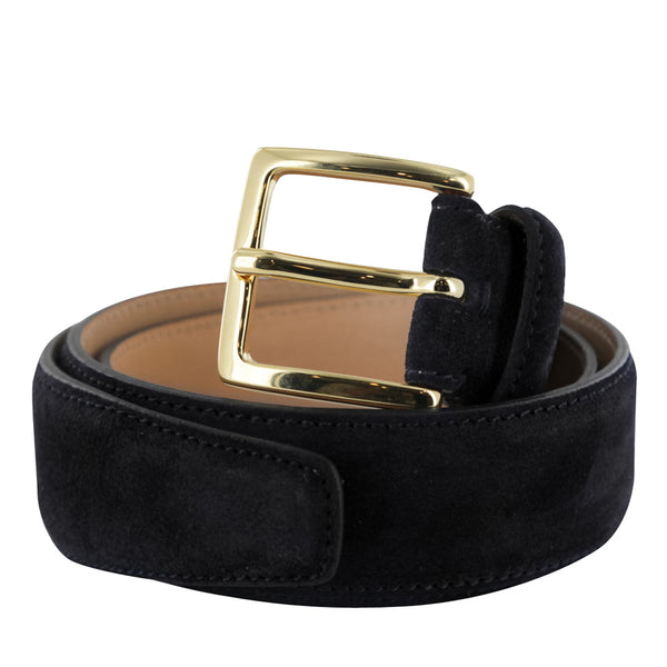 Fiori Di Lusso Black Suede Belt - (OZJ) - Parent