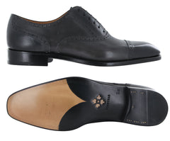 Fiori Di Lusso Gray Shoes - Wingtip Lace Ups - (BSNGRY) - Parent