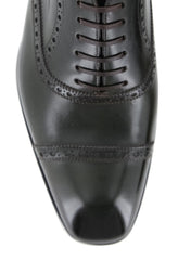 Fiori Di Lusso Olive Shoes - Wingtip Lace Ups - (BSNOLV) - Parent