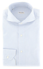 Fiori Di Lusso Light Blue Striped Shirt - Extra Slim - (FLCLP8FRIT) - Parent