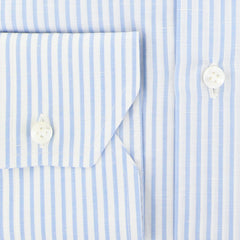 Fiori Di Lusso Light Blue Striped Shirt - Extra Slim - (FLCLP8FRIT) - Parent