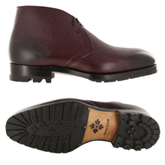 Fiori Di Lusso Burgundy Boots - Chukka Boots - (F127172) - Parent