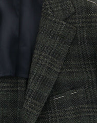 Fiori Di Lusso Olive Green Wool Blend Plaid Sportcoat - (2018030612) - Parent