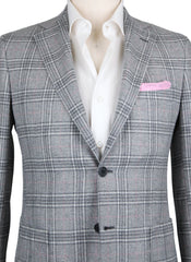 Fiori Di Lusso Light Gray Wool Blend Plaid Sportcoat - (2018030617) - Parent