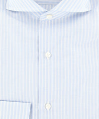 Fiori Di Lusso Light Blue Striped Shirt - Slim - (FLILP6EDOT) - Parent