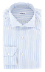 Fiori Di Lusso Light Blue Striped Shirt - Slim - (FLILP7EDOT) - Parent