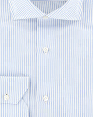 Fiori Di Lusso Light Blue Striped Shirt - Slim - (FLILP7EDOT) - Parent