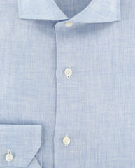 Fiori Di Lusso Light Blue Melange Shirt - Full - (FL-P-LP1WILLT) - Parent