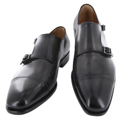 Fiori Di Lusso Gray Shoes - Monk Straps - 6.5/5.5 - (LONDONGRY)