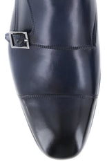 Fiori Di Lusso Blue Shoes - Monk Straps - (LONDONBLK) - Parent