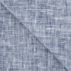 New Fiori Di Lusso Dark Blue Melange Pocket Square - x 12" - (FL719176)