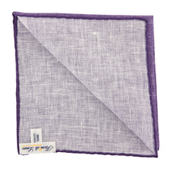Fiori Di Lusso Purple Melange Pocket Square - 12" x 12" (FL719172)