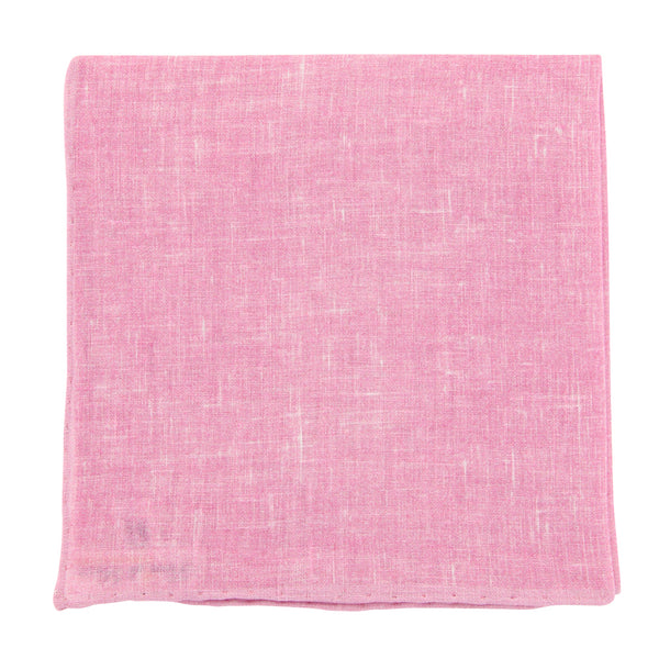 Fiori Di Lusso Pink Melange Pocket Square - x 12" - (FL719174)