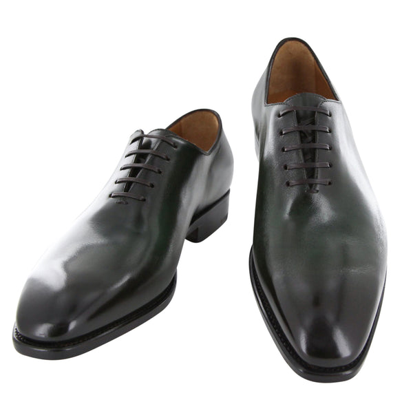 Fiori Di Lusso Green Shoes - Wholecut Lace Ups - (NYGRN) - Parent