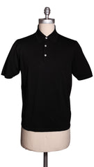 Fiori Di Lusso Black Cotton Polo - (1700) - Parent