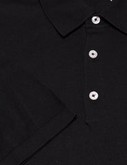 Fiori Di Lusso Black Cotton Polo - (1700) - Parent