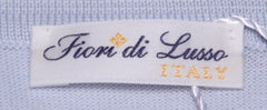 Fiori Di Lusso Blue Cotton Polo - (1711) - Parent