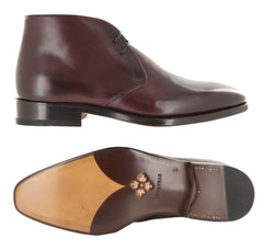 Fiori Di Lusso Burgundy Boots - Chukka Boots - (F127179) - Parent
