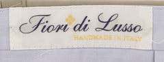 Fiori Di Lusso Beige Solid Wool Pants - Full - (564) - Parent