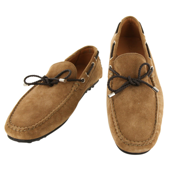 Fiori Di Lusso Beige Suede Shoes - Loafers - (2018032028) - Parent