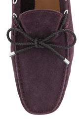 Fiori Di Lusso Purple Suede Shoes - Loafers - (2018032031) - Parent