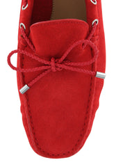 Fiori Di Lusso Red Suede Shoes - Loafers - (2018032030) - Parent