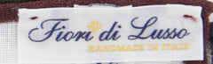 Fiori Di Lusso White Solid Linen Blend Pocket Square - 12 3/8" x 12 3/8" (838)