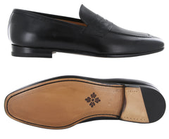 Fiori Di Lusso Black Leather Shoes - Loafers - (ROMABLK) - Parent