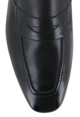 Fiori Di Lusso Black Leather Shoes - Loafers - (ROMABLK) - Parent